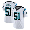 Punc C.Panthers #51 Sam Mills Player White Vapor Untouchable Limited Game Stitched Jerseys