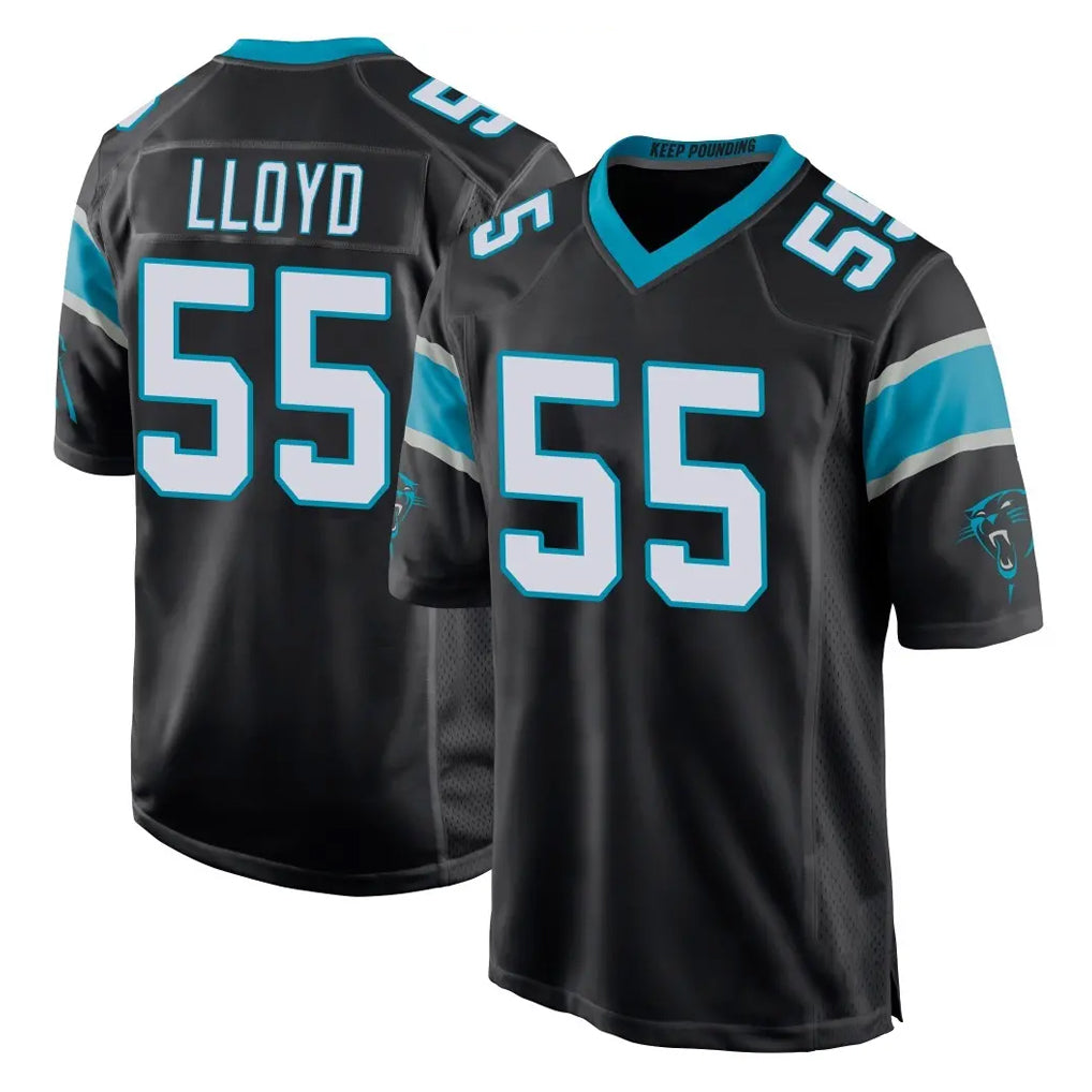 Punc C.Panthers #55 Devin Lloyd Player Black Game Stitched Jerseys
