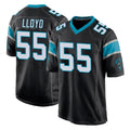 Punc C.Panthers #55 Devin Lloyd Player Black Game Stitched Jerseys