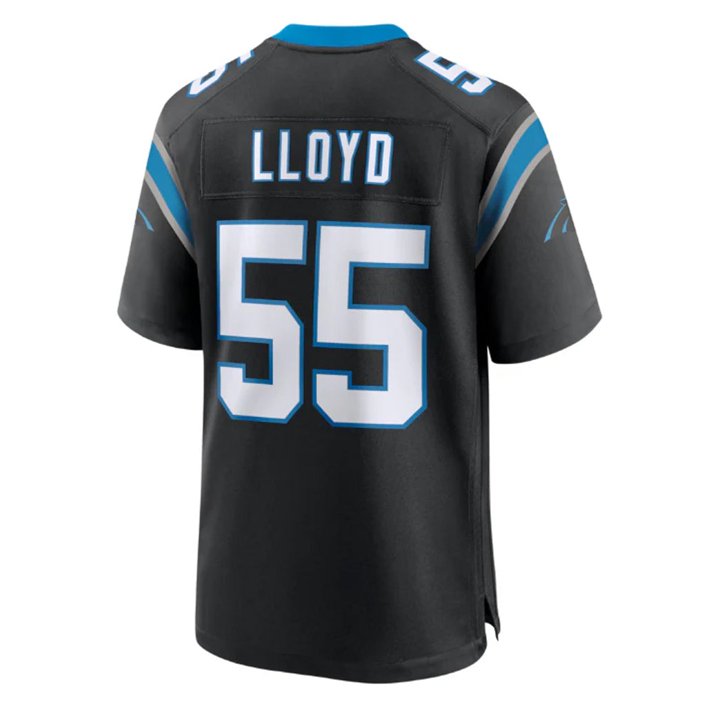 Punc C.Panthers #55 Devin Lloyd Player Black Home Game Stitched Jerseys
