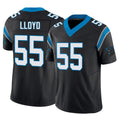 Punc C.Panthers #55 Devin Lloyd Player Black Vapor F.U.S.E. Limited Home Game Stitched Jerseys