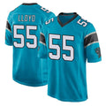 Punc C.Panthers #55 Devin Lloyd Player Blue Game Stitched Jerseys