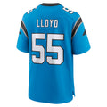 Punc C.Panthers #55 Devin Lloyd Player Blue Home Game Stitched Jerseys