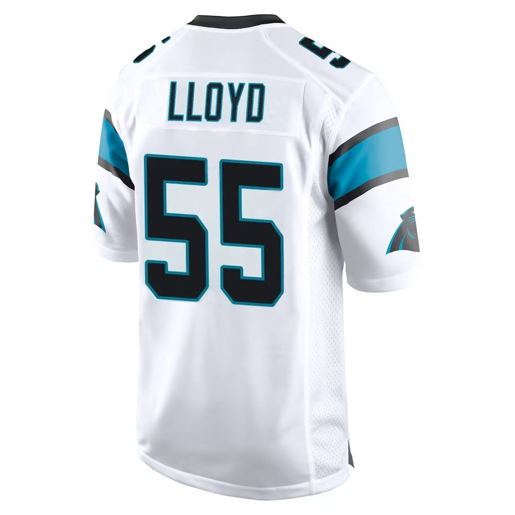 Punc C.Panthers #55 Devin Lloyd Player White Game Stitched Jerseys