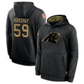 Punc C.Panthers #59 Luke Kuechly Player Black Salute To Service Limited Stitched Jerseys