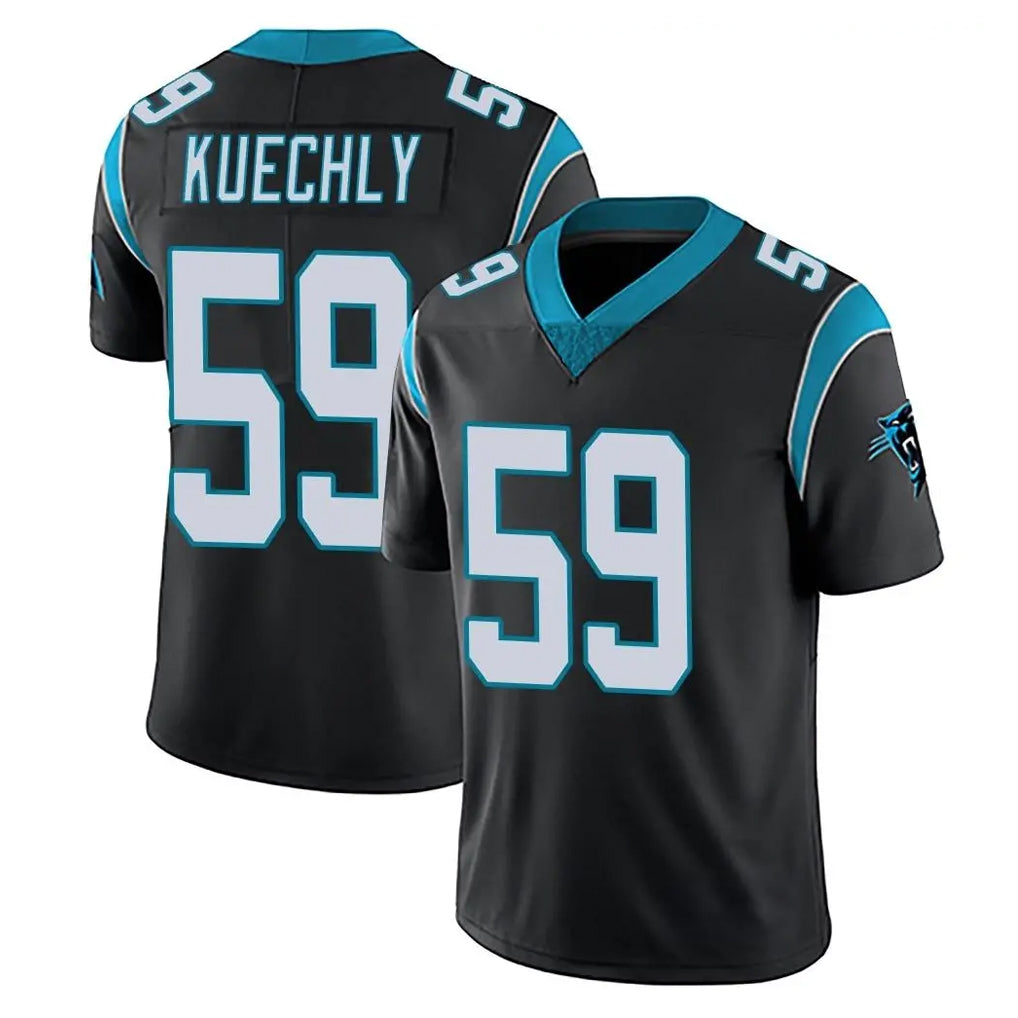 Punc C.Panthers #59 Luke Kuechly Player Black Vapor Untouchable Limited Game Stitched Jerseys