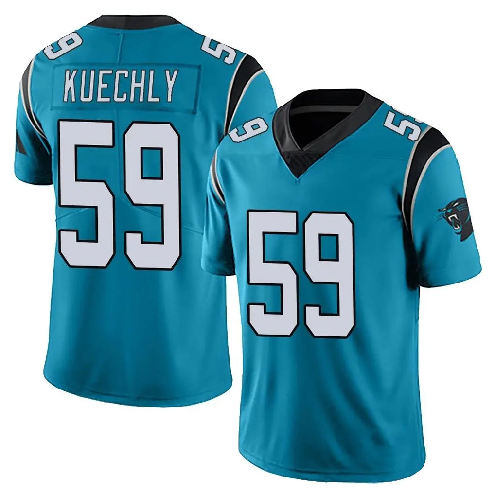 Punc C.Panthers #59 Luke Kuechly Player Blue Vapor Untouchable Limited Game Stitched Jerseys