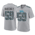 Punc C.Panthers #59 Luke Kuechly Player Gray Atmosphere Fashion Game Stitched Jerseys