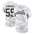 Punc C.Panthers #59 Luke Kuechly Player Salute to Service Hoodies & T-Shirts Stitched Jerseys