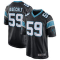 Punc C.Panthers #59 Luke Kuechly Player b`Black Home Game Stitched Jerseys