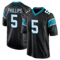 Punc C.Panthers #5 Jaelan Phillips Player Black Game Stitched Jerseys