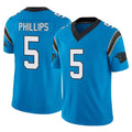 Punc C.Panthers #5 Jaelan Phillips Player Blue Vapor F.U.S.E. Limited Home Game Stitched Jerseys