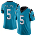 Punc C.Panthers #5 Jaelan Phillips Player Blue Vapor Untouchable Limited Game Stitched Jerseys