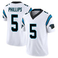 Punc C.Panthers #5 Jaelan Phillips Player White Vapor F.U.S.E. Limited Home Game Stitched Jerseys