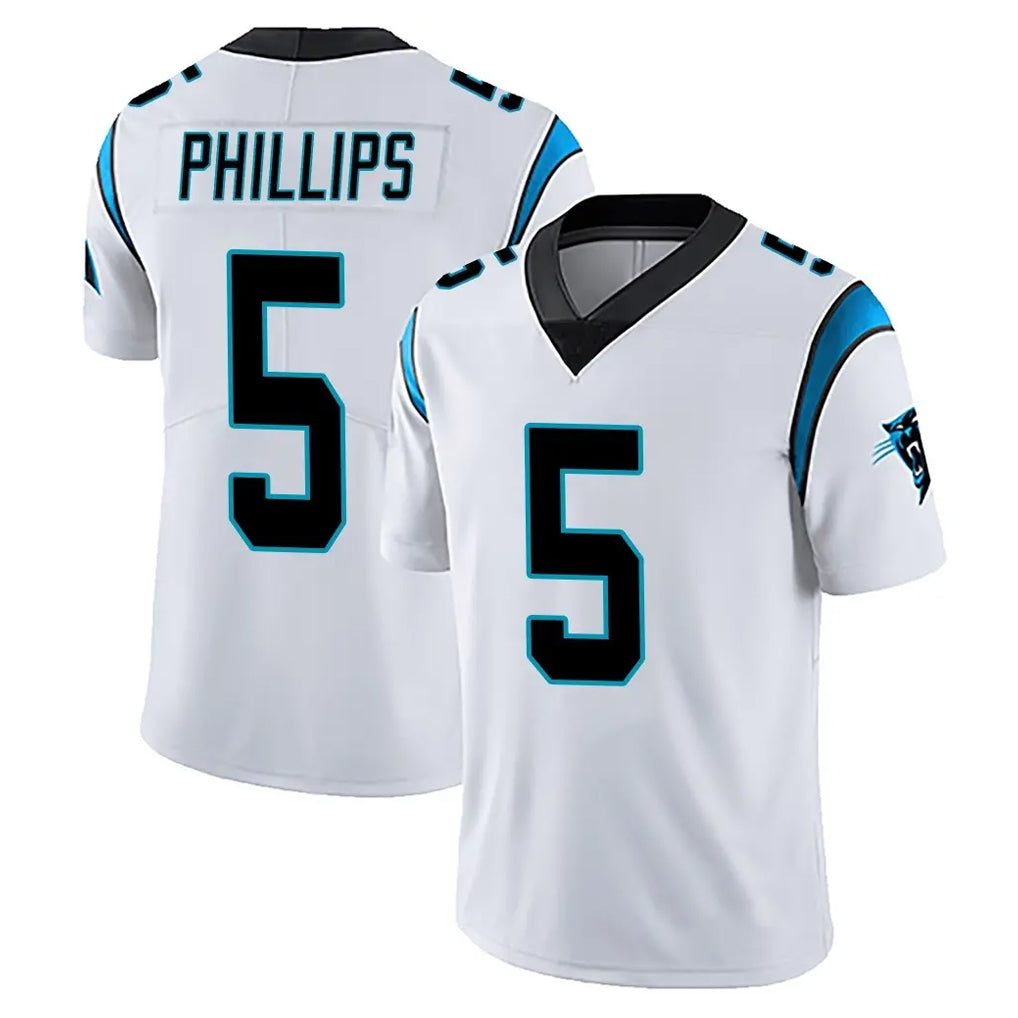 Punc C.Panthers #5 Jaelan Phillips Player White Vapor Untouchable Limited Game Stitched Jerseys