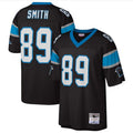 Punc C.Panthers #89 Steve Smith Black Legacy Replica Jersey American Stitched Jerseys