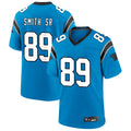 Punc C.Panthers #89 Steve Smith Sr Player Blue Home Game Stitched Jerseys