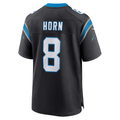 Punc C.Panthers #8 Jaycee Horn Black Game Stitched Jerseys