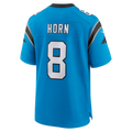Punc C.Panthers #8 Jaycee Horn Blue Alternate Game Stitched Jerseys