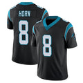 Punc C.Panthers #8 Jaycee Horn Player Black Vapor Untouchable Limited Game Stitched Jerseys