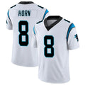 Punc C.Panthers #8 Jaycee Horn Player White Vapor Untouchable Limited Game Stitched Jerseys
