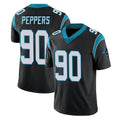 Punc C.Panthers #90 Julius Peppers Player Black Vapor Untouchable Limited Game Stitched Jerseys