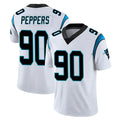 Punc C.Panthers #90 Julius Peppers Player White Vapor Untouchable Limited Game Stitched Jerseys