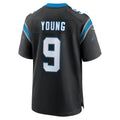 Punc C.Panthers #9 Bryce Young Black Team Game Stitched Jerseys