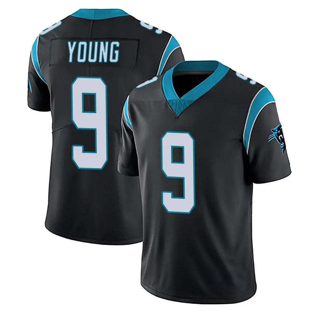 Punc C.Panthers #9 Bryce Young Player Black Vapor Untouchable Limited Game Stitched Jerseys