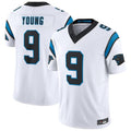 Punc C.Panthers #9 Bryce Young White Vapor F.U.S.E. Limited Jersey American Stitched  Jerseys