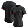 Punc C.Reds Black City Connect Limited Elite Home Blank Player Stitched Jerseys