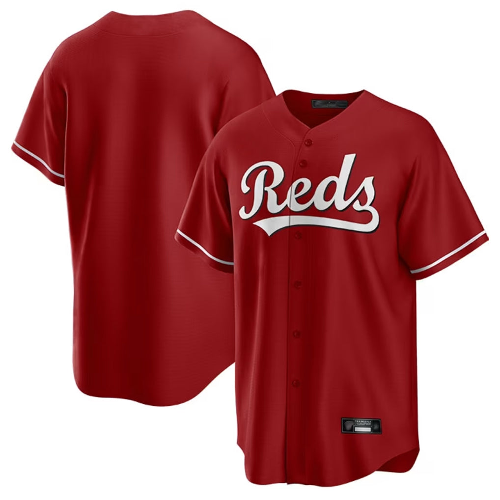 Punc C.Reds Red Game Home Blank Player Stitched Jerseys