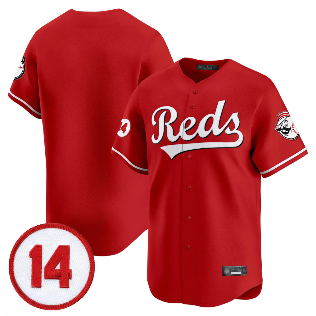 Punc C.Reds Red Vapor Premier Limited Home Blank Player Stitched Jerseys