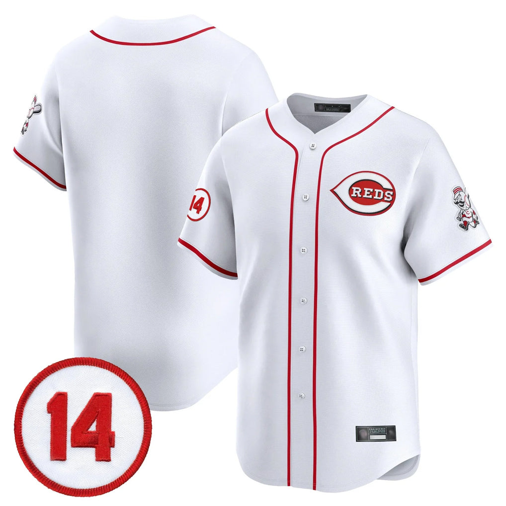 Punc C.Reds White Vapor Premier Limited Home Blank Player Stitched Jerseys