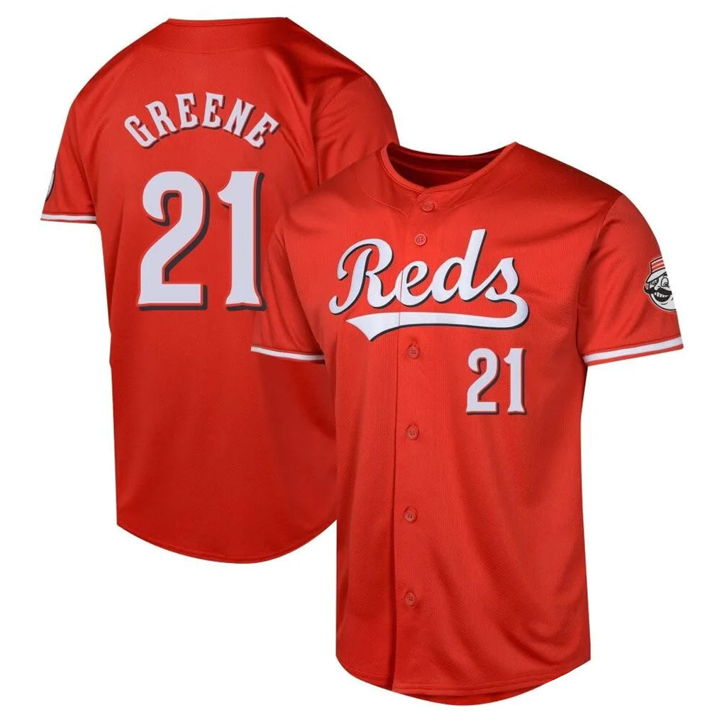 Punc C.Reds #21 Hunter Greene Player Red 2026 City Connect Limited Home Stitched Jerseys
