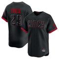 Punc C.Reds #29 TJ Friedl Player Black City Connect Home Limited Stitched Jerseys