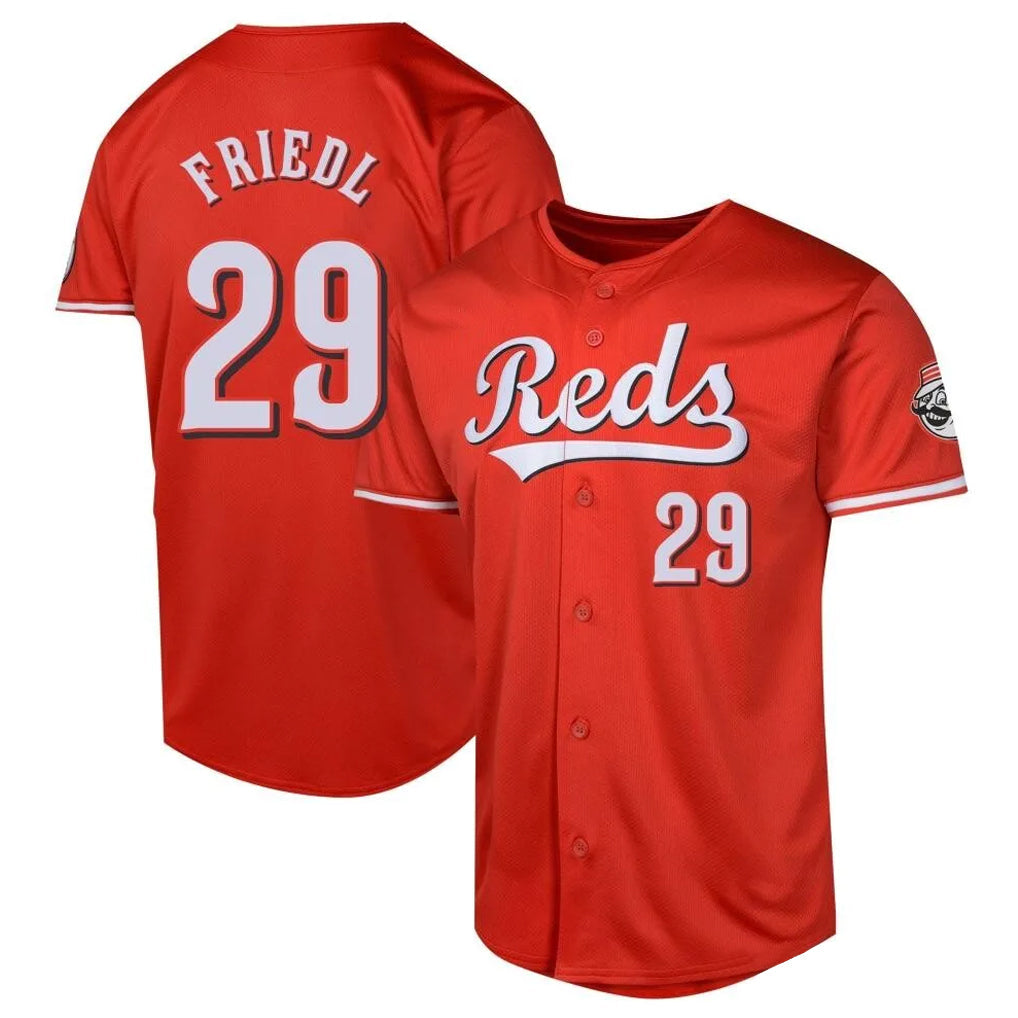 Punc C.Reds #29 TJ Friedl Player Red 2026 City Connect Limited Home Stitched Jerseys