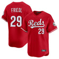 Punc C.Reds #29 TJ Friedl Player Red Home Limited Stitched Jerseys