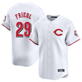 Punc C.Reds #29 TJ Friedl Player White Limited Home Stitched Jerseys