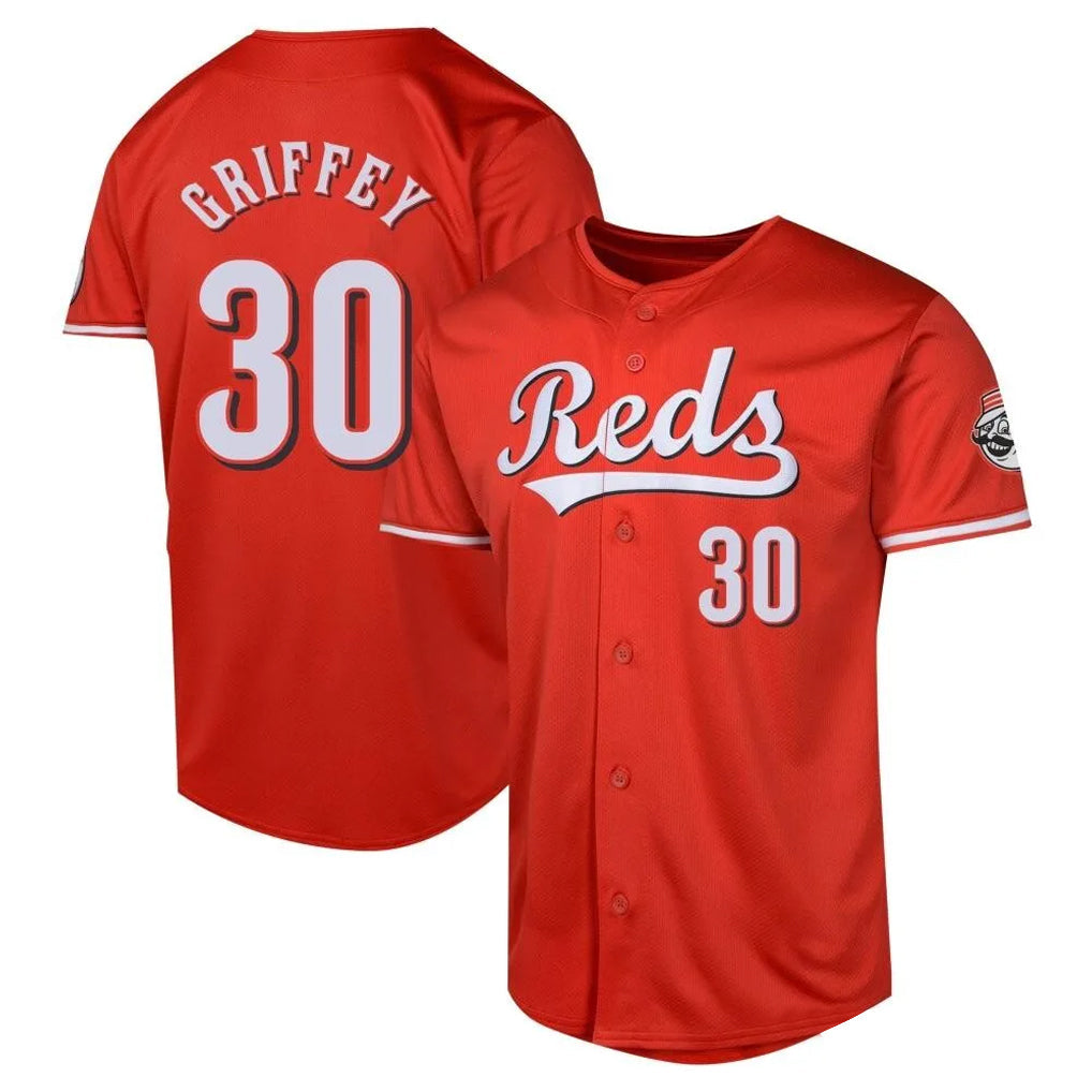 Punc C.Reds #30 Ken Griffey Player Red 2026 City Connect Limited Home Stitched Jerseys