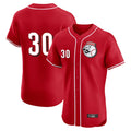 Punc C.Reds #30 Ken Griffey Player Red Limited Elite Home Game Stitched Jerseys