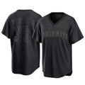 Punc C.Reds #35 Jose Trevino Player Black T-shirt Game Home Stitched Jerseys