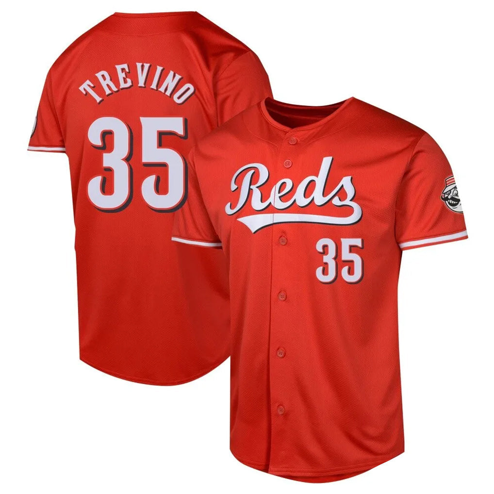 Punc C.Reds #35 Jose Trevino Player Red 2026 City Connect Limited Home Stitched Jerseys