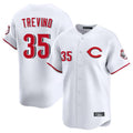 Punc C.Reds #35 Jose Trevino Player White Limited Home Stitched Jerseys