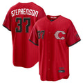 Punc C.Reds #37 Tyler Stephenson Player Red 2026 City Connect Home Game Stitched Jerseys