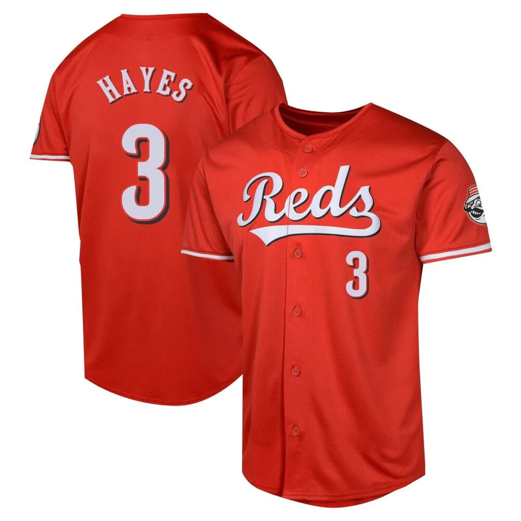 Punc C.Reds #3 Ke'Bryan Hayes Player Red 2026 City Connect Limited Home Stitched Jerseys