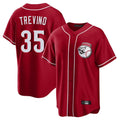 Punc C.Reds #3 Ke'Bryan Hayes Player Red Game Home Stitched Jerseys