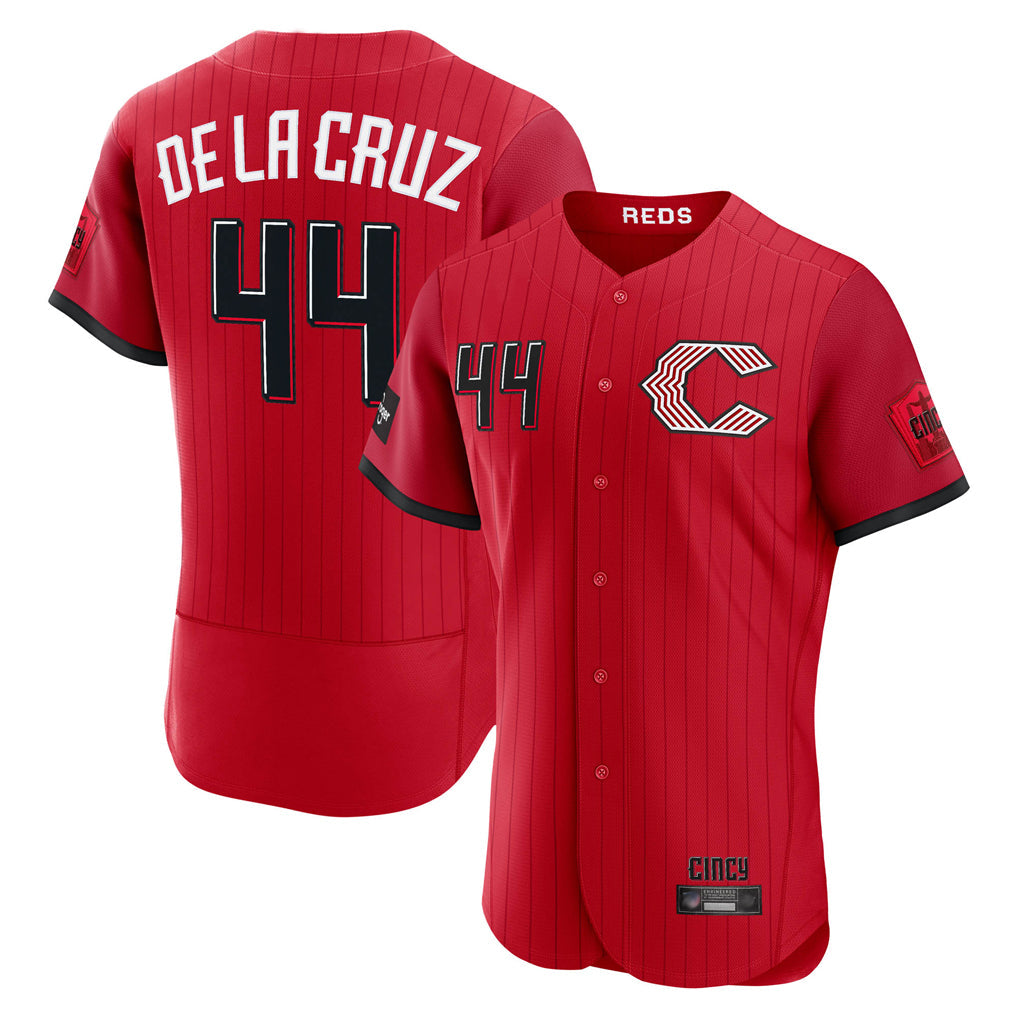 Punc C.Reds #44 Elly De La Cruz Player Red 2026 City Connect Limited Elite Home Stitched Jerseys