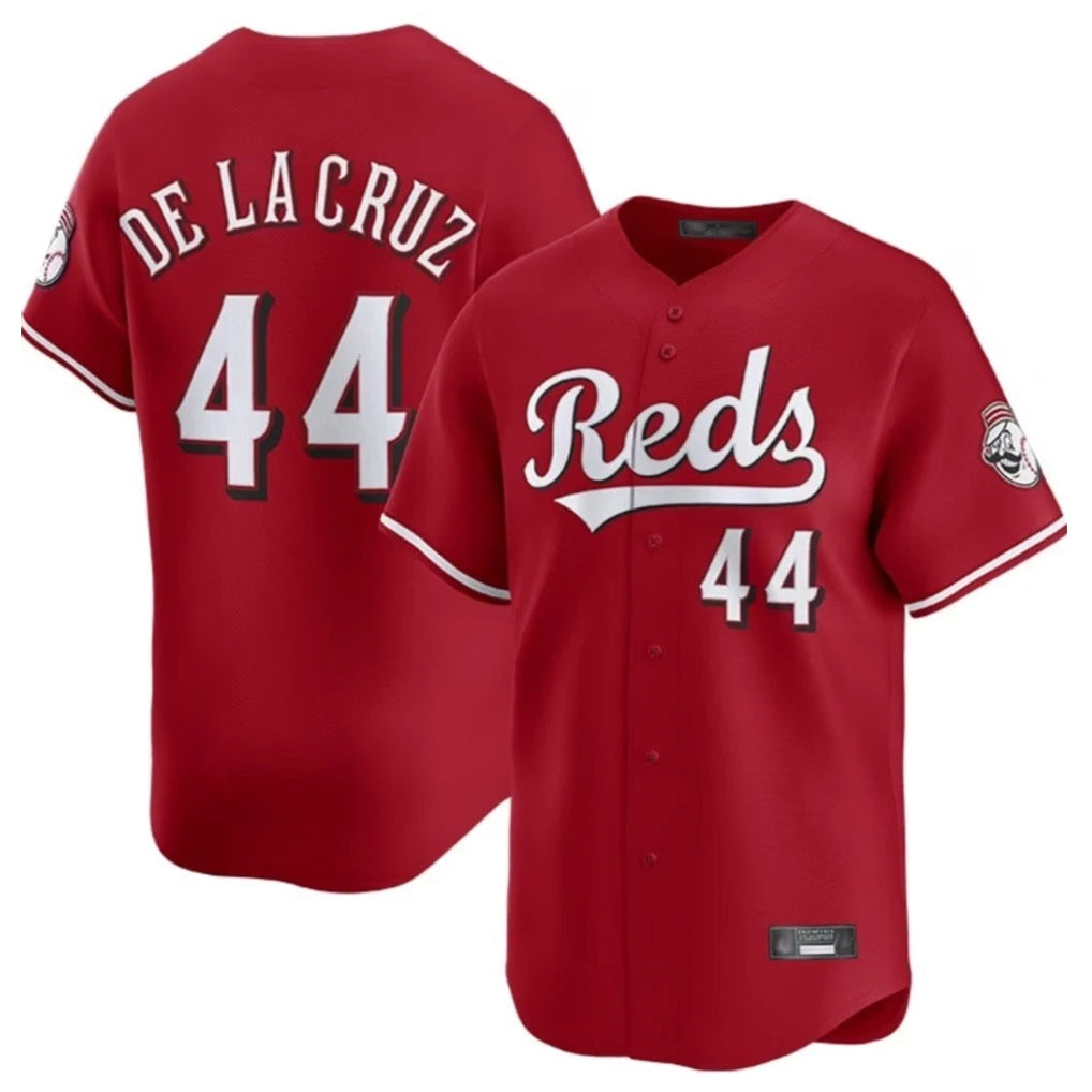 Punc C.Reds #44 Elly De La Cruz Player Red Home Limited Stitched Jerseys