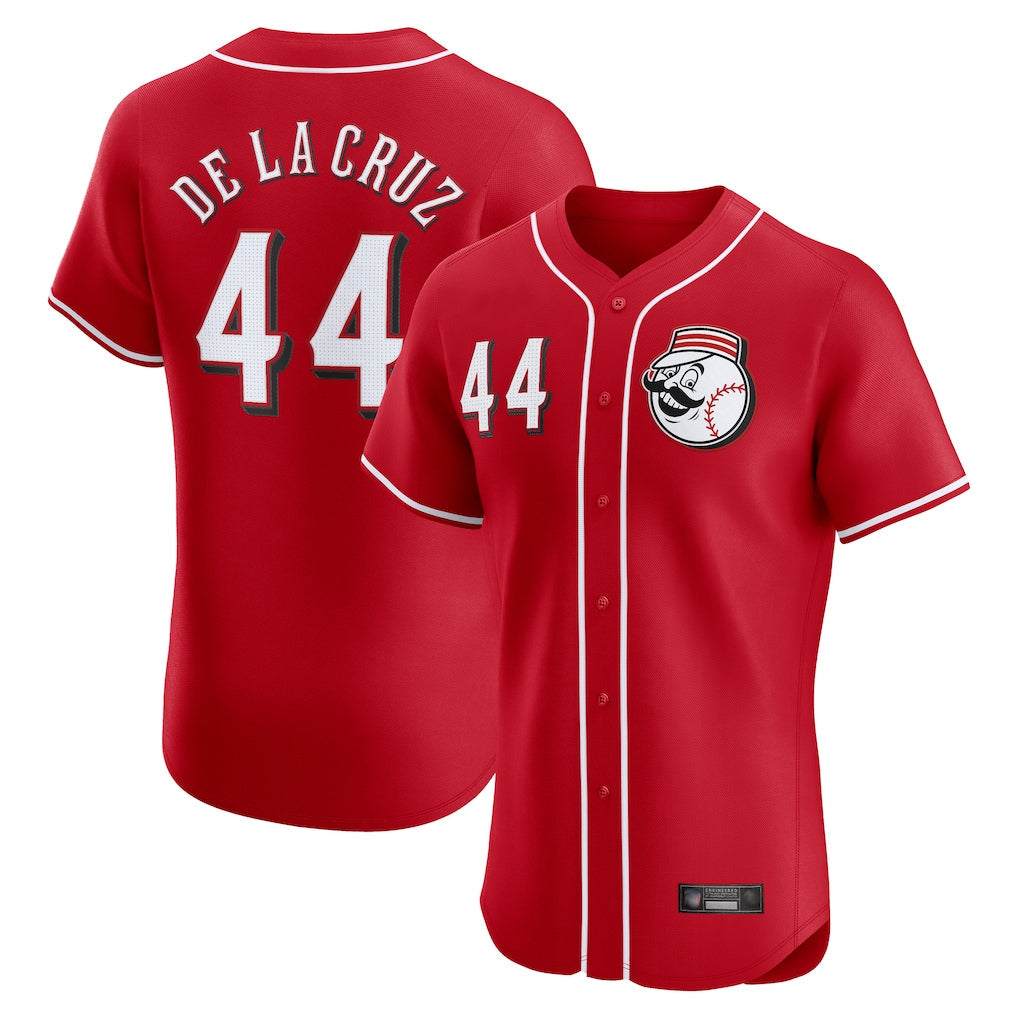 Punc C.Reds #44 Elly De La Cruz Player Red Limited Elite Home Game Stitched Jerseys